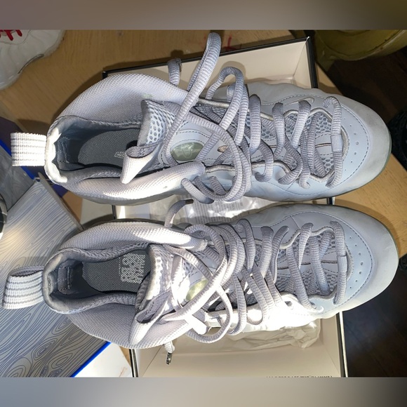 Nike Air Foamposite Pro One PRM Wolf Grey Suede - Picture 13 of 16